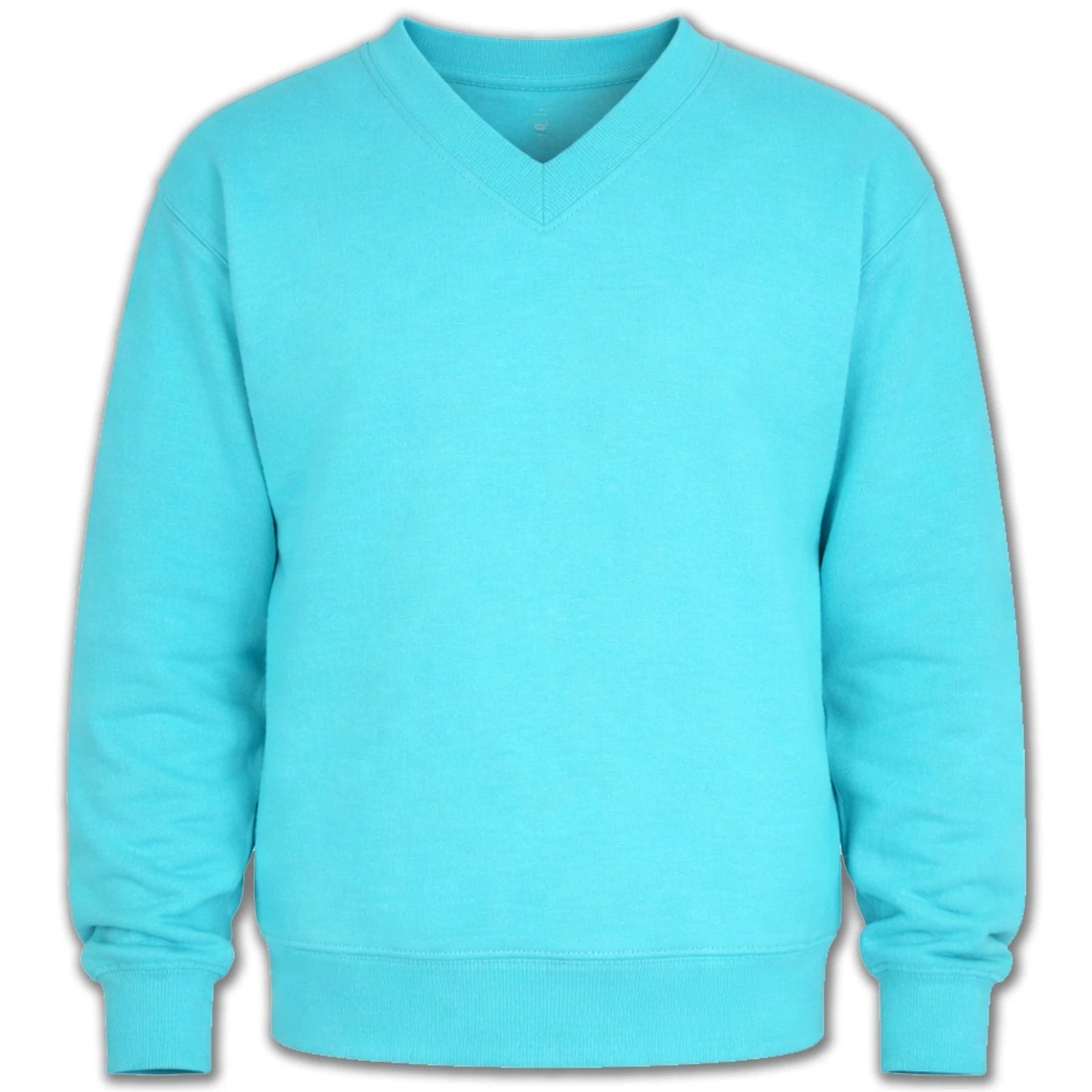 V-Neck Raglan Sleeve Sweatshirt – Kids & Adults
