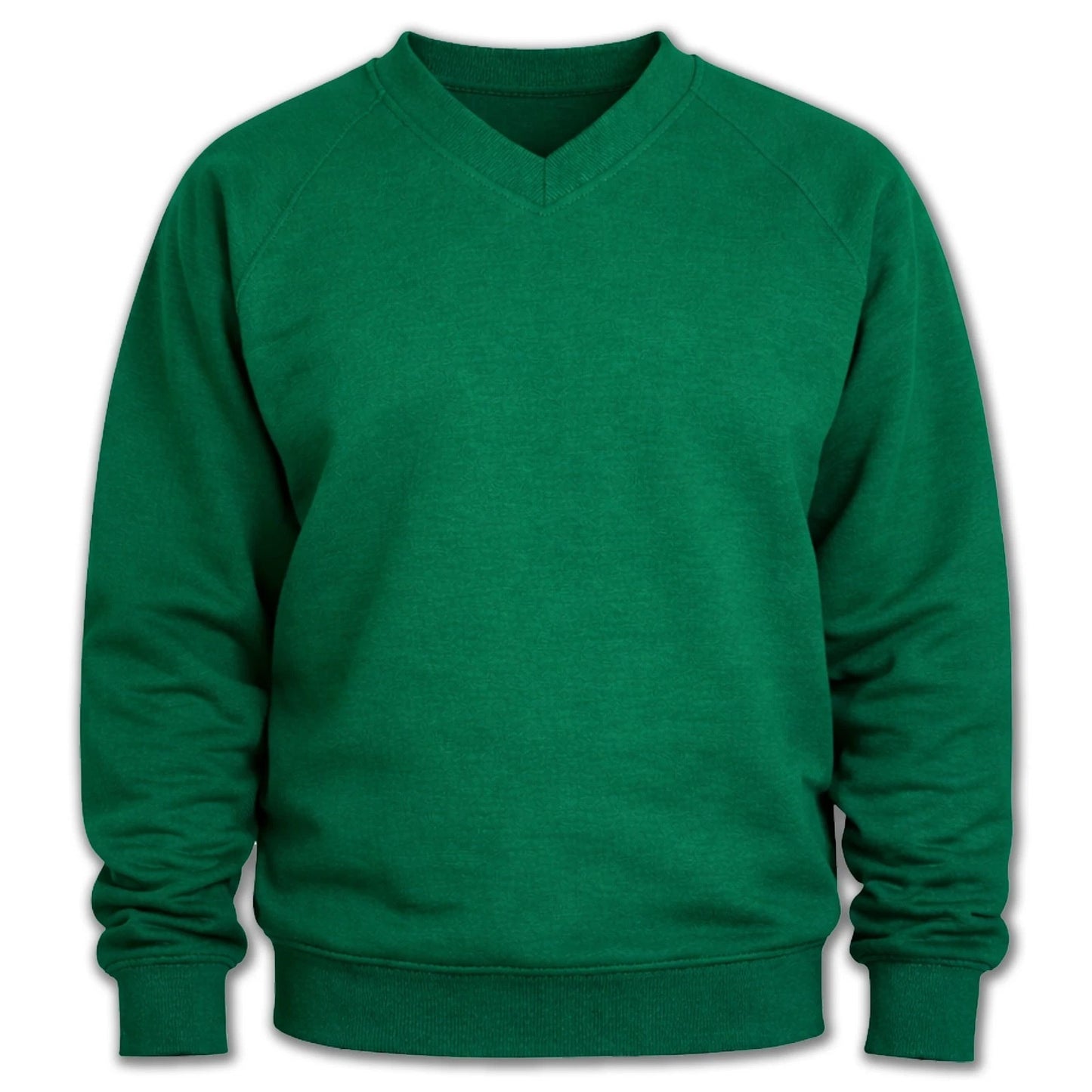 V-Neck Raglan Sleeve Sweatshirt – Kids & Adults