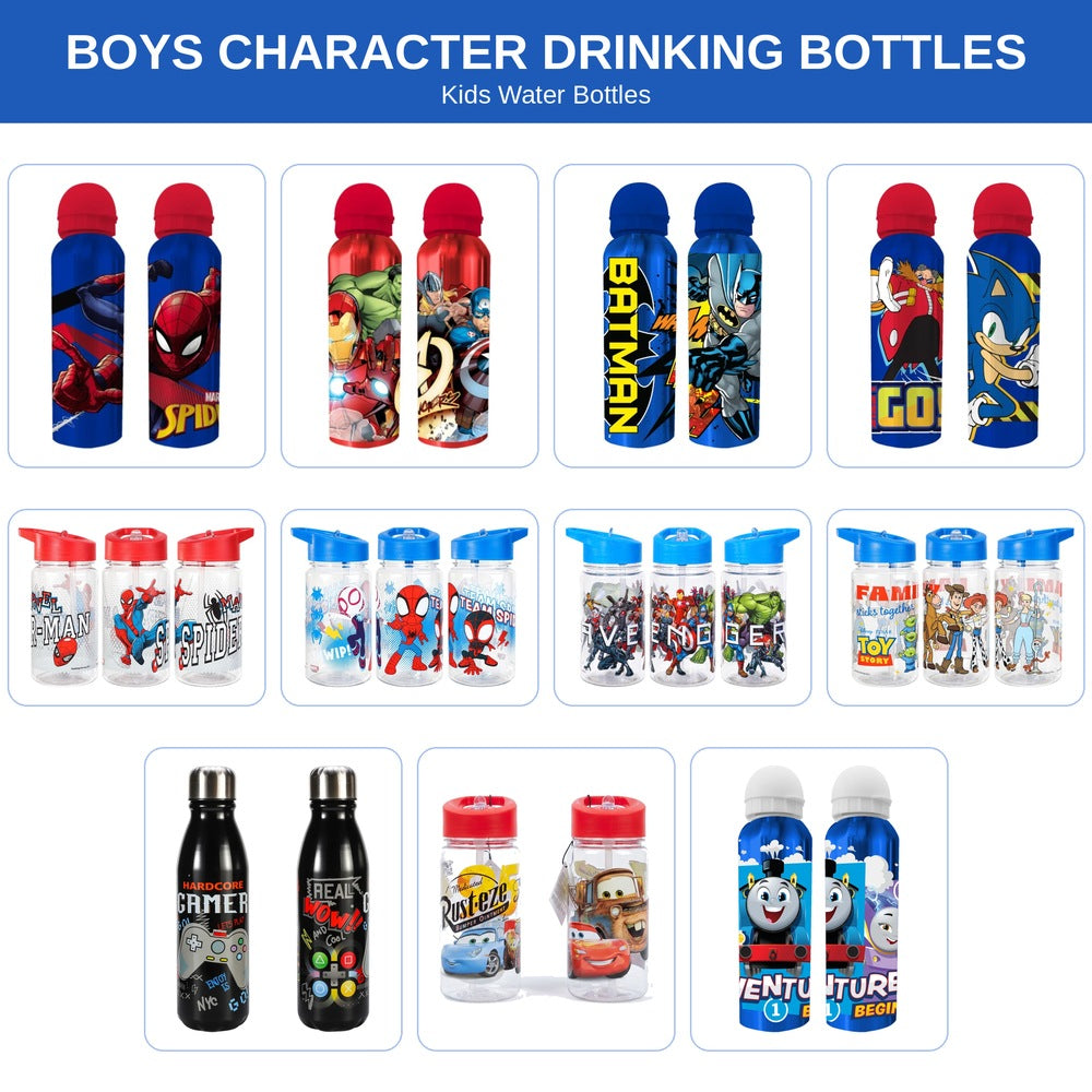 Boys Character Drinking Bottle | Kids Water Bottle