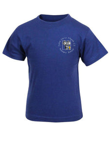 Christ Church Royal Blue PE Shirt