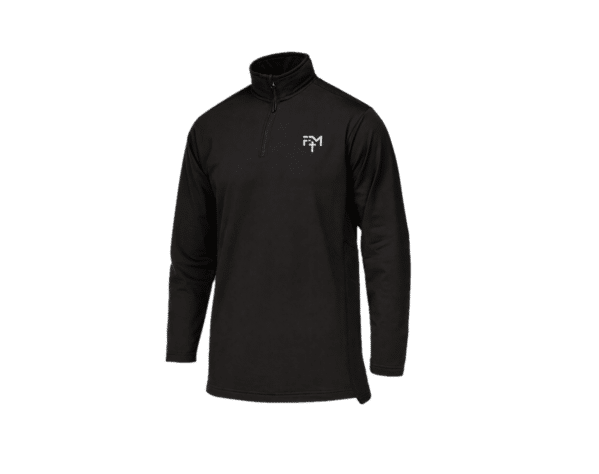 Fishermore 1/4 Zip Training Zip Top Black