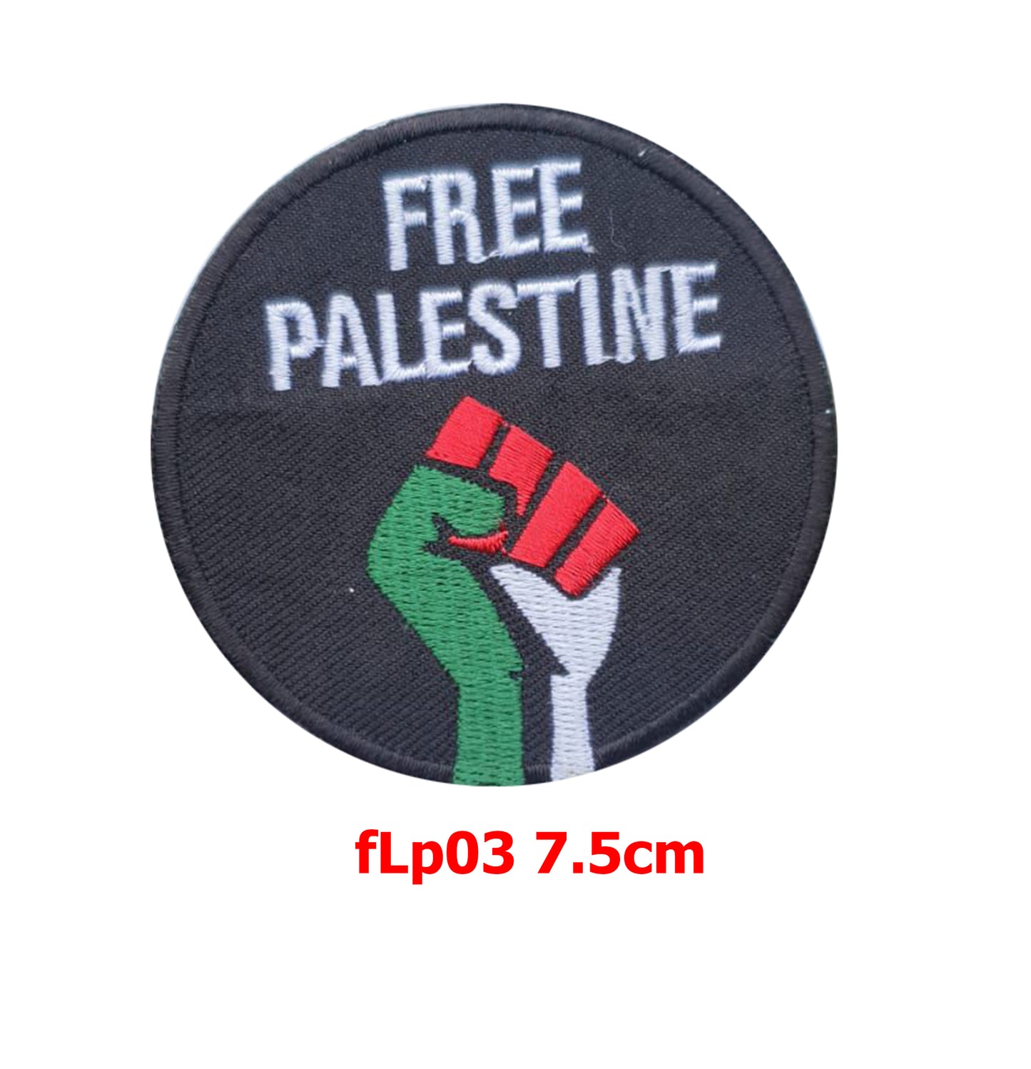 Free Palestine Embroidered Patches Iron/Sew on