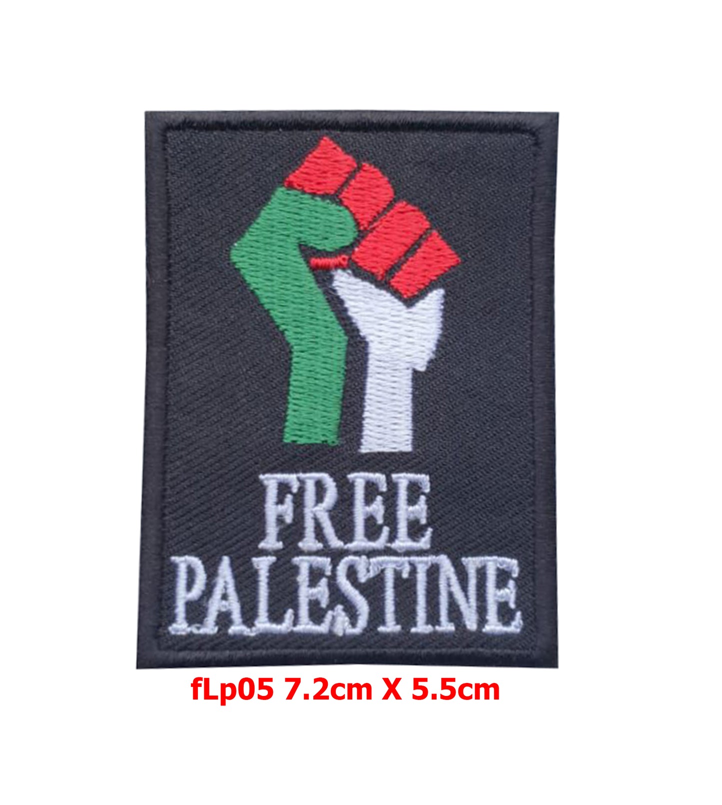 Free Palestine Embroidered Patches Iron/Sew on