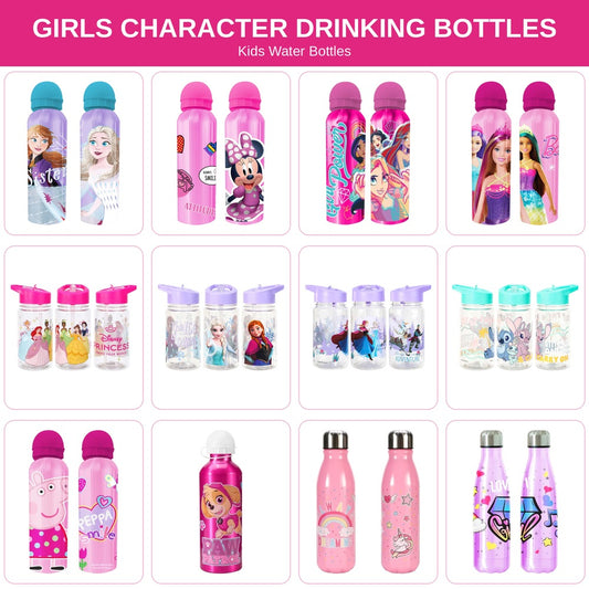 Girls Character Drinking Bottle | Kids Water Bottle