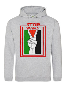 Free Palestine Stop Wars Hoodie