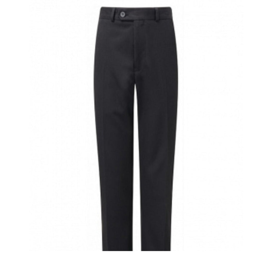 Mens-Boys Black Slim Fit Trouser
