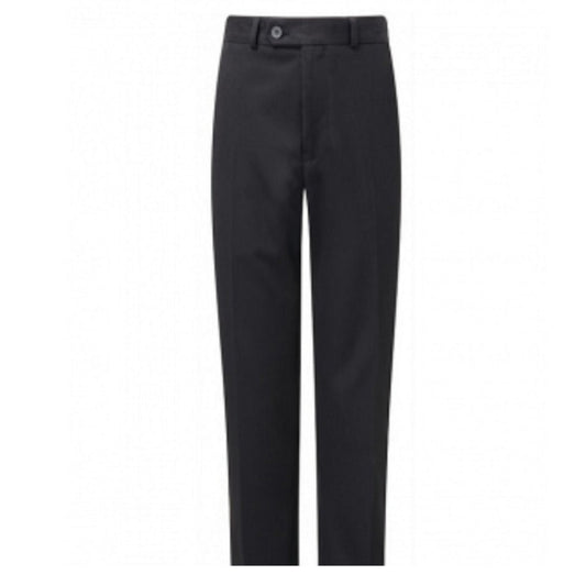 Mens-Boys Black Slim Fit Trouser