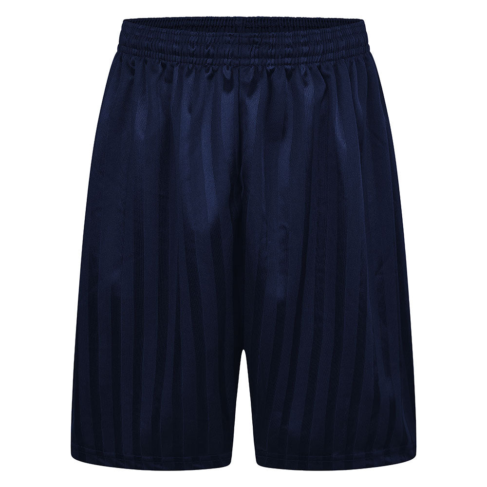 Shadow Stripe P.E Football Shorts Royal & Navy