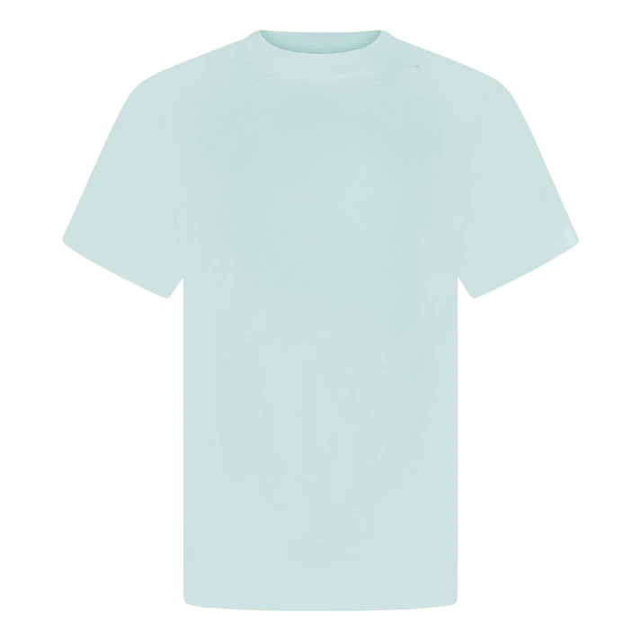 ST. Michael & Angels Primary PE T-Shirt Light Blue Plain & Logo