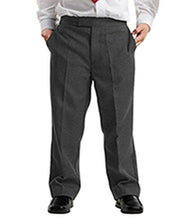Boys Grey Sturdy Fit Trouser Half Elasticated