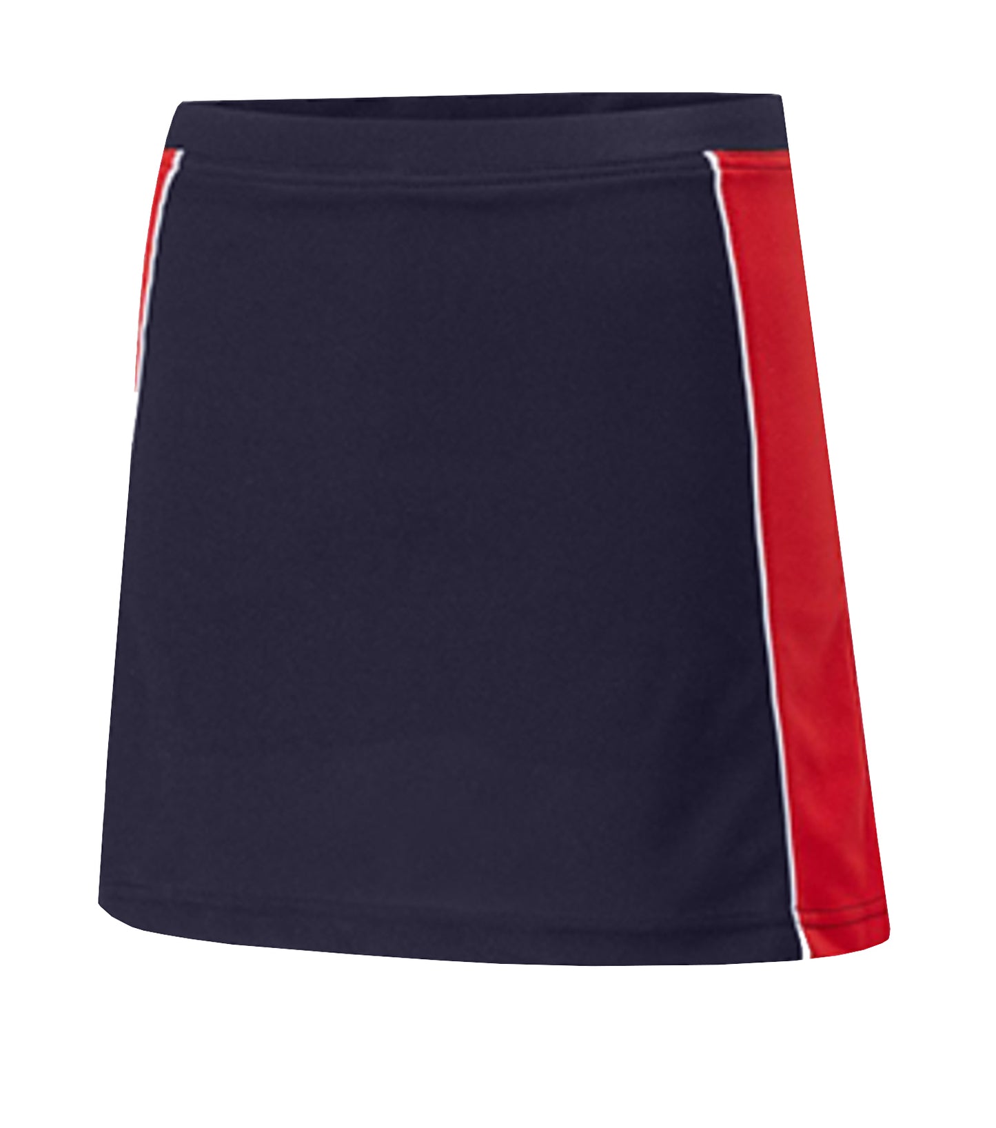 Colne Primet Girls Skorts Navy/Scartel/White