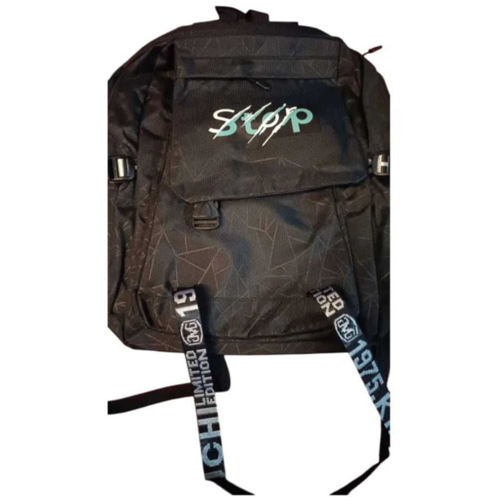 Stop Backpack Black