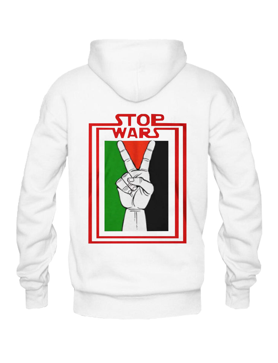 Free Palestine Stop Wars Hoodie