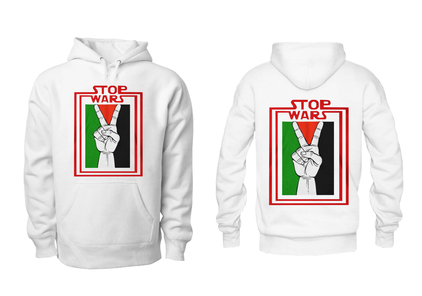 Free Palestine Stop Wars Hoodie