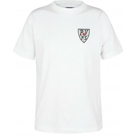 Pendle View Primary Plain & Logo P.E. Shirt