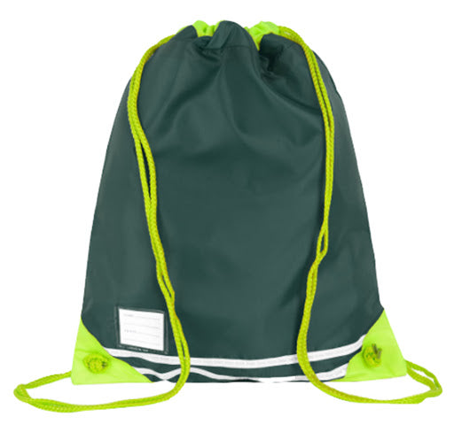 Plain PE Drawstring Bag