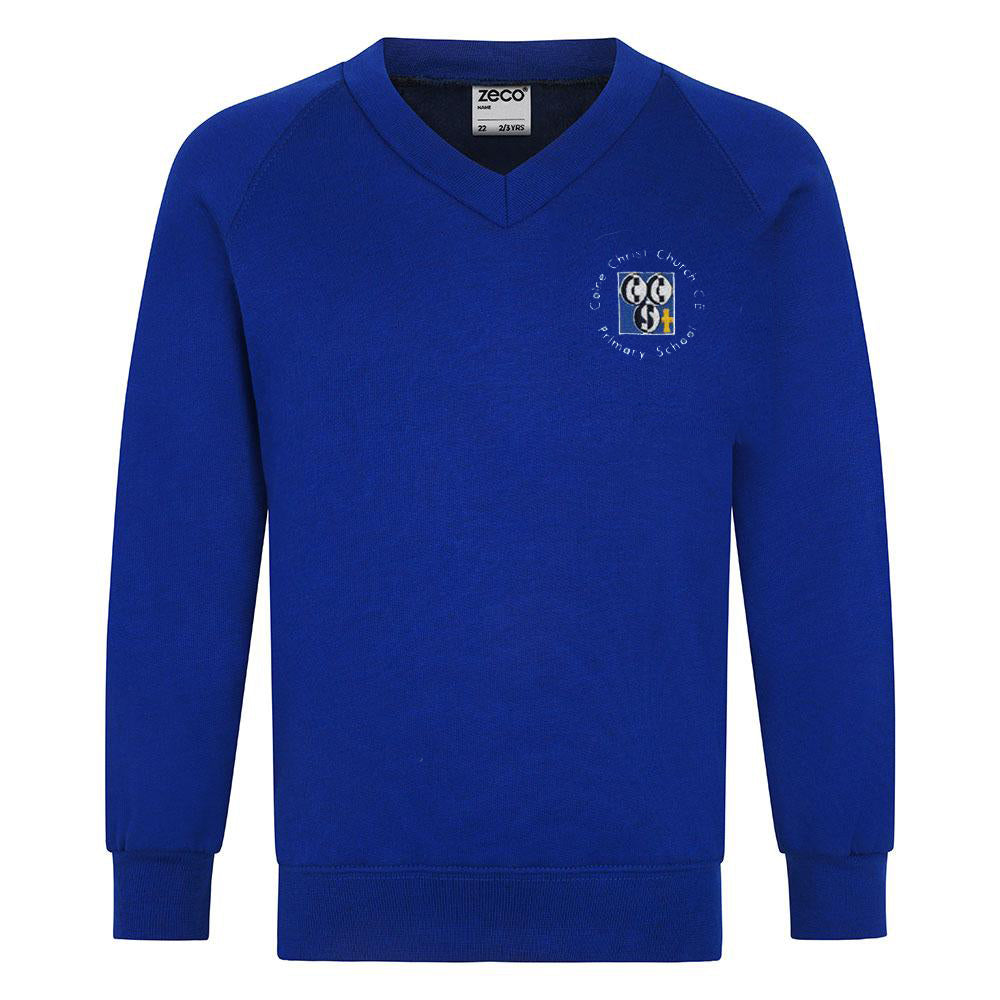 Christ Church Year 6 V-Nack Sweatshirt