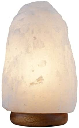 Himalayan Salt Lamp Crystal White Rock Lamp Natural Healing 100% Genuine Mother's Day Gift