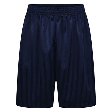 Shadow Stripe P.E Football Shorts Navy