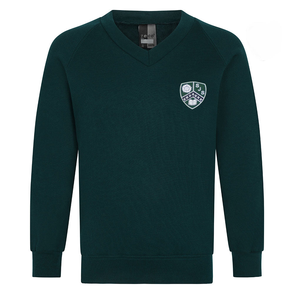 St John RC Year 6 V-Neck Sweatshirt