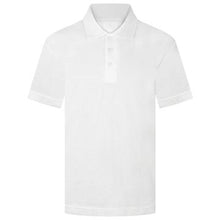 Coates Lane Primary White & Pale Blue Polo Shirt