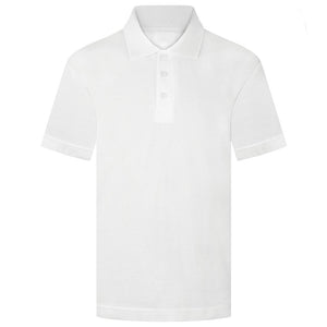 White & Pale Blue Polo Shirt