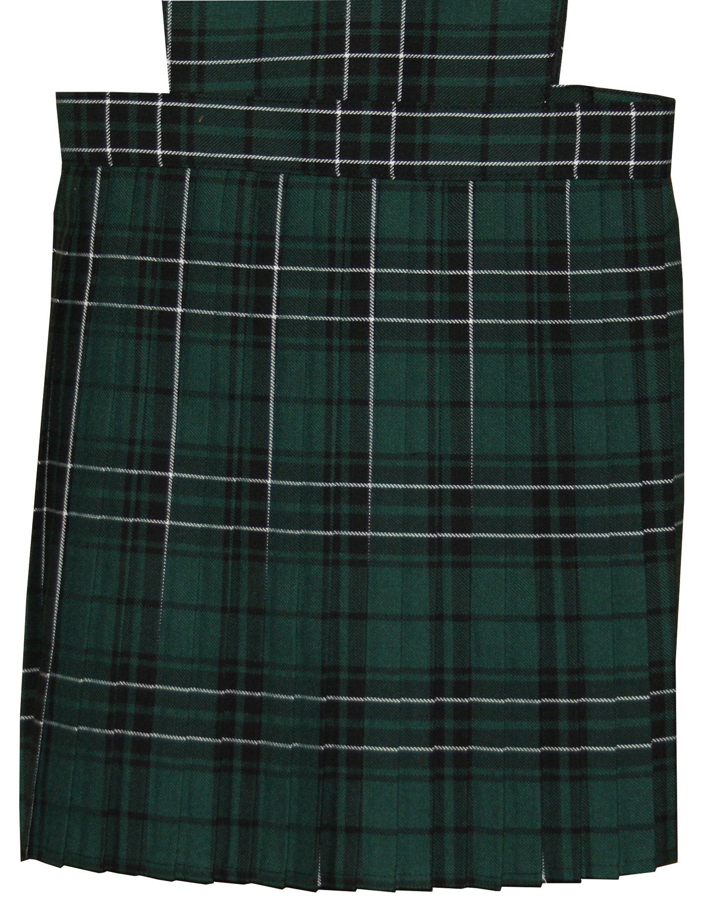 Green Tartan Pinafore Dress