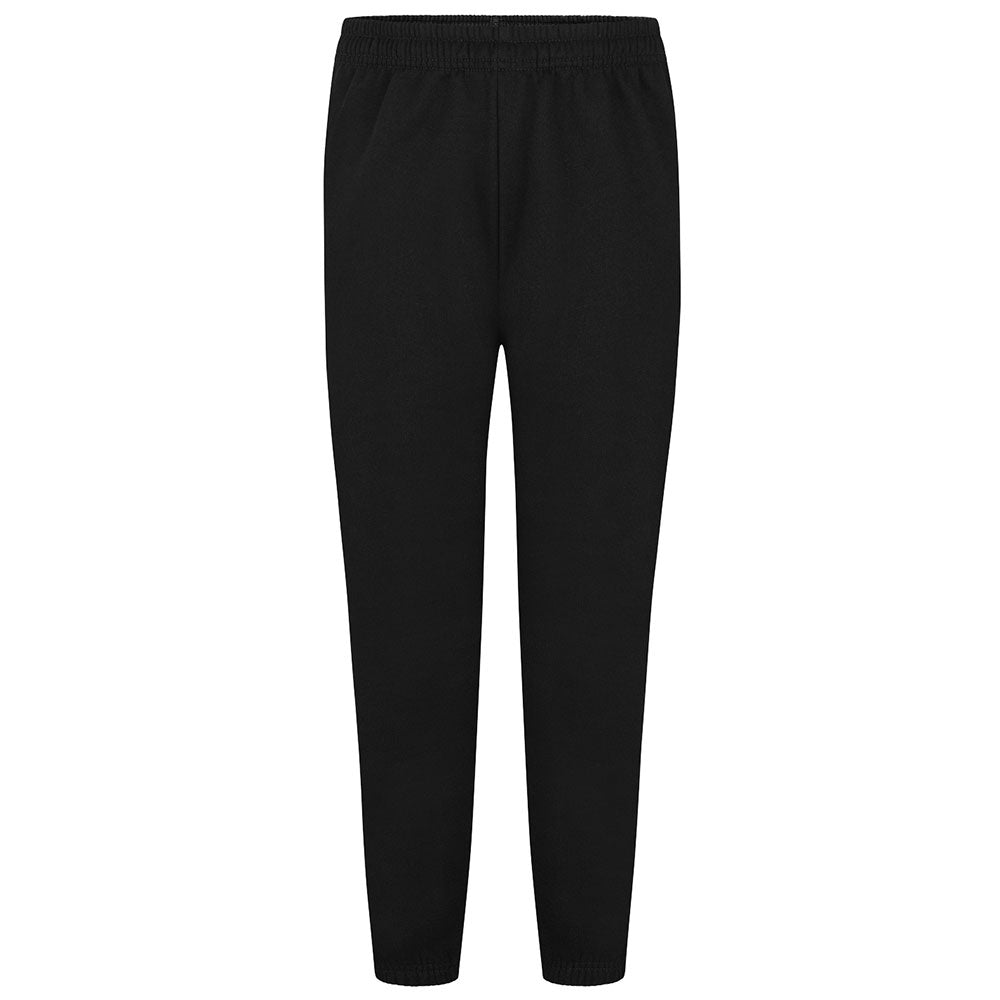 Plain Fleece PE Tracksuit Bottoms Navy & Black