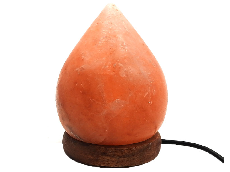 Himalayan Tear Dew Drop Salt Lamp USB LED Colour Changing Crystal Healing Ionizing Mother's Day Gift