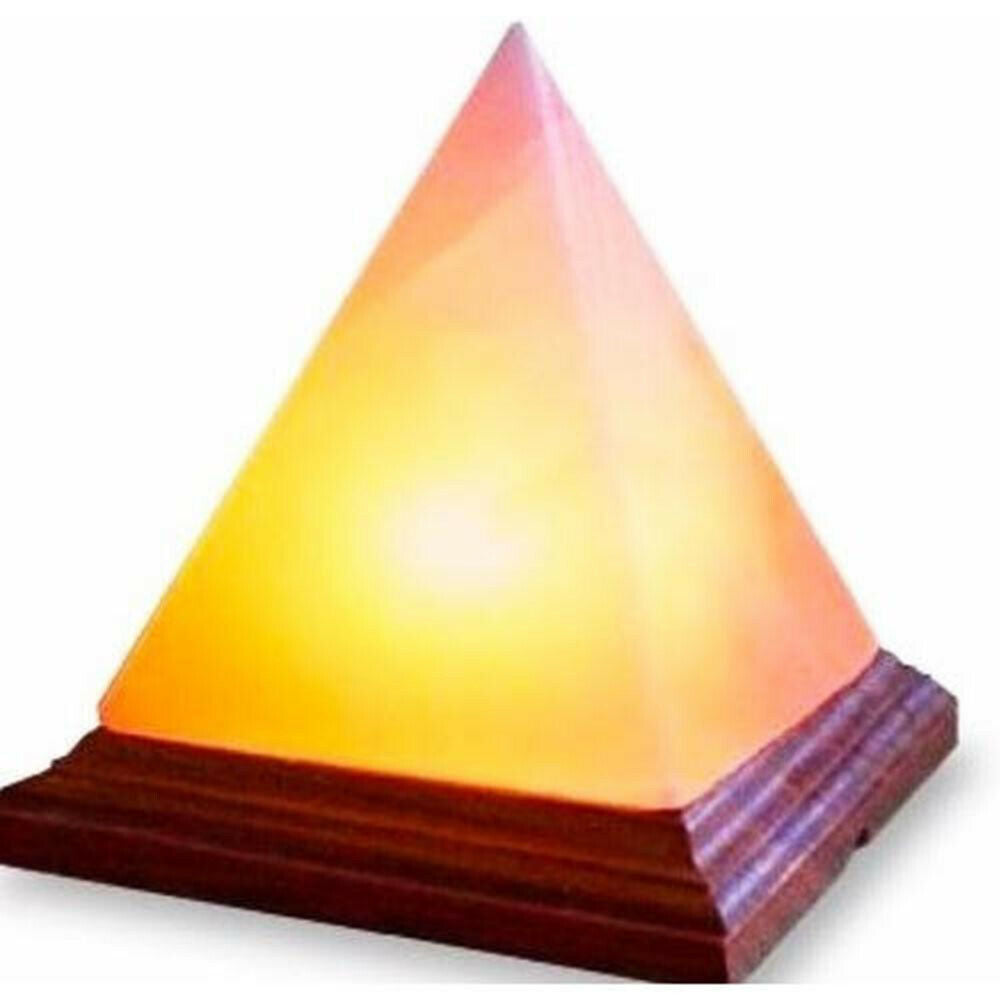 Himalayan Salt Pyramid Triangle Shape Crystal Rock Salt Lamp Mother's Day Gift