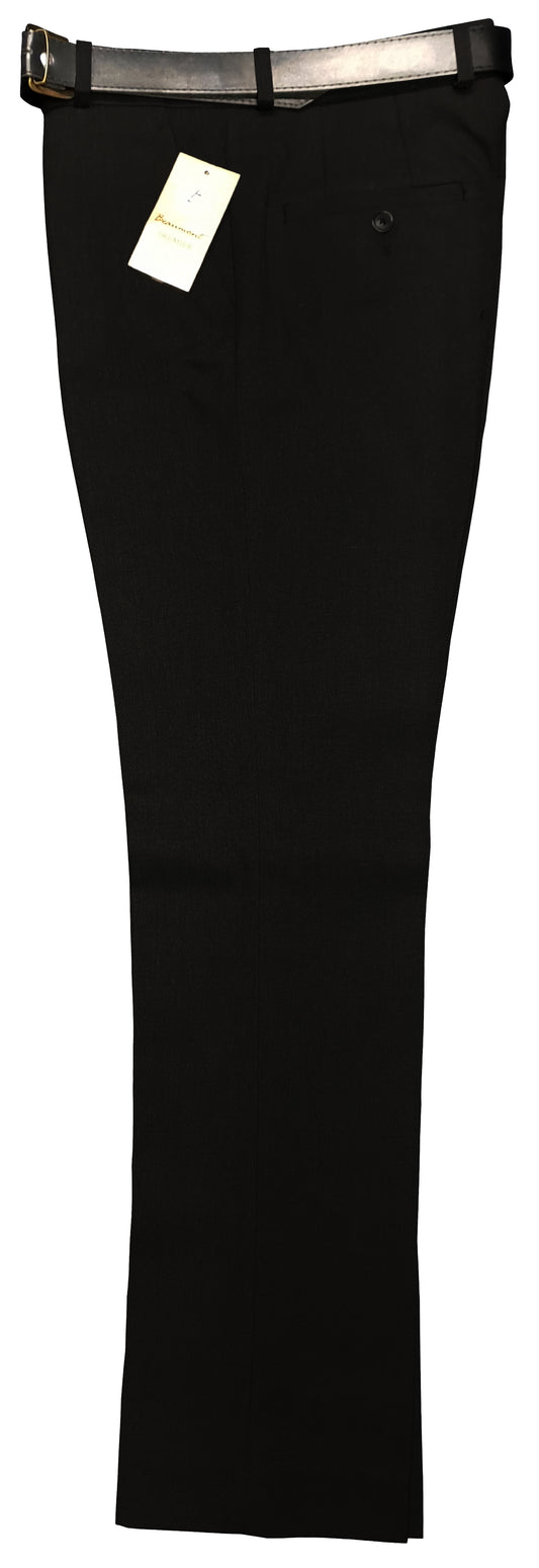 Boys Black Slim Fit Trouser