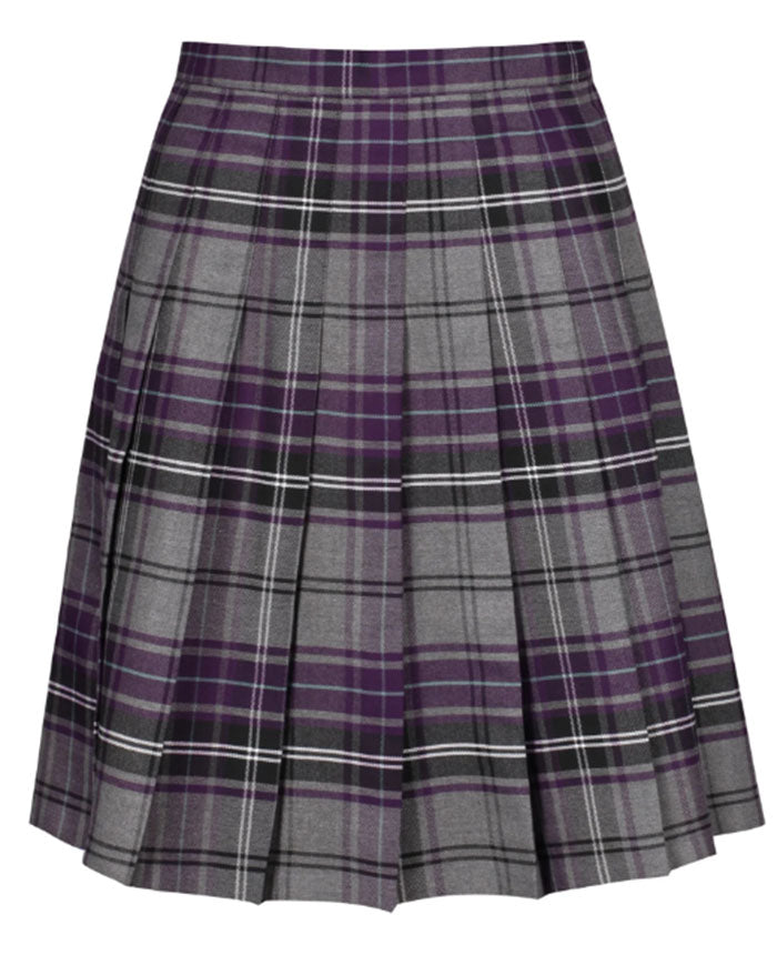 Grey plaid cheap school skirts