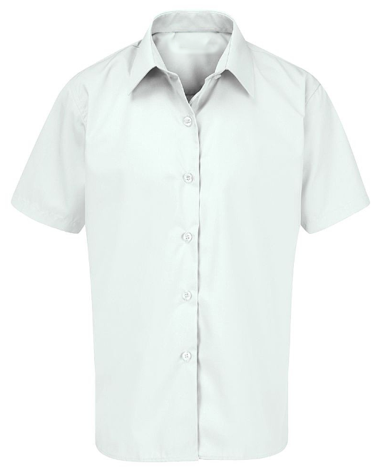 White School Blouse/ Shirt Long or Short Sleeved Twin Pack