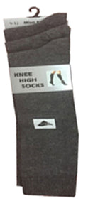 3 Pairs Girls Knee High Socks