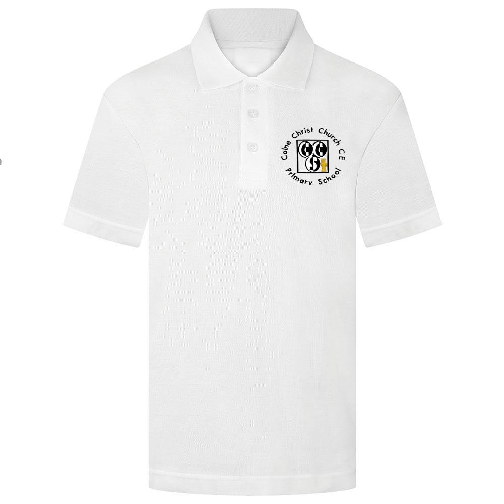 Christ Church Primary Plain & Logo Polo Shirt