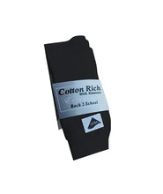 3 Pairs PE Sports Socks Cotton Rich White & Black