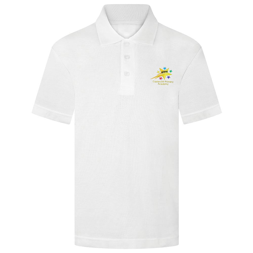 Castercliff Primary Plain & Logo Polo Shirt