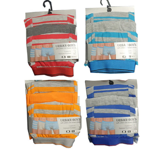 Urban Boys Boxer Short 3 Pairs