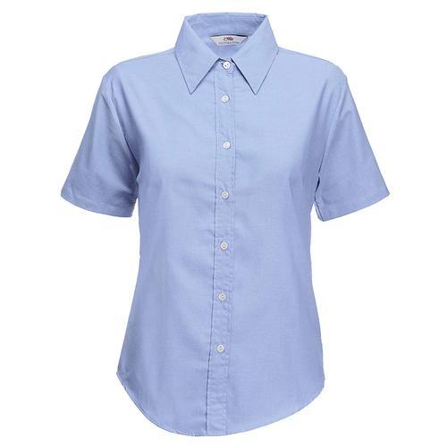 Girls Blue School Blouse/ Shirt Long or Short Sleeved