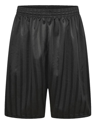 Shadow Stripe P.E Football Shorts Black