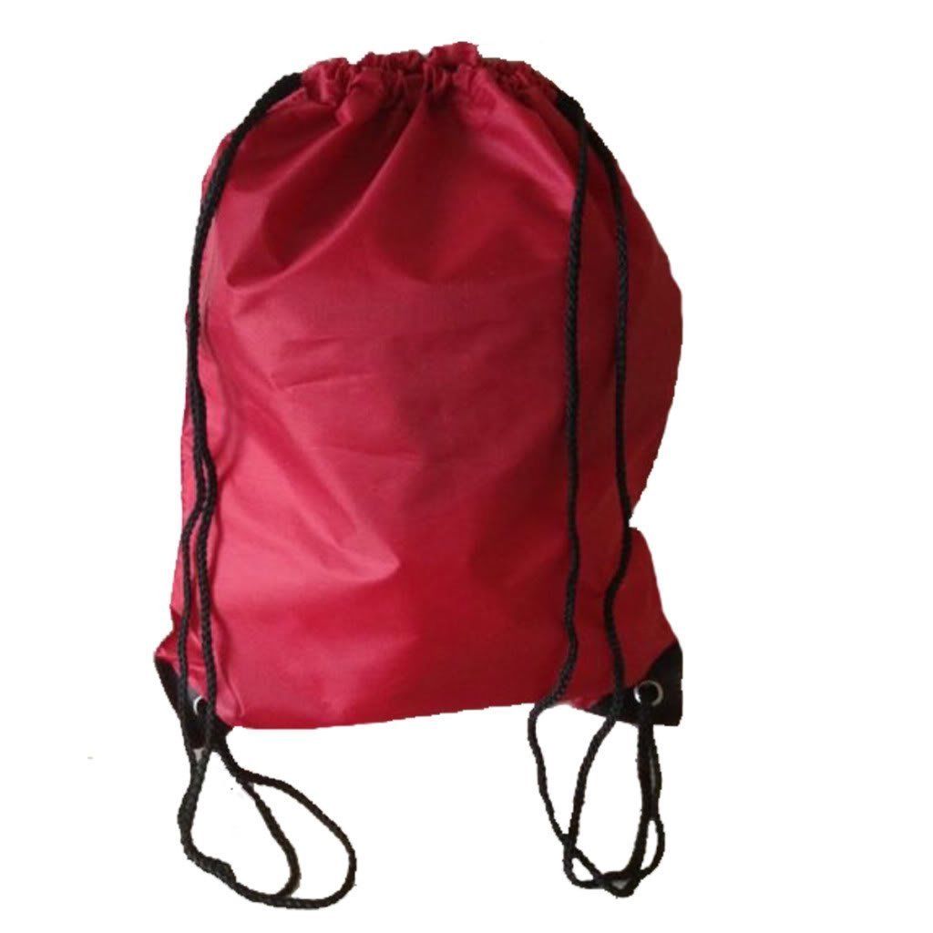 Plain PE Drawstring Bag