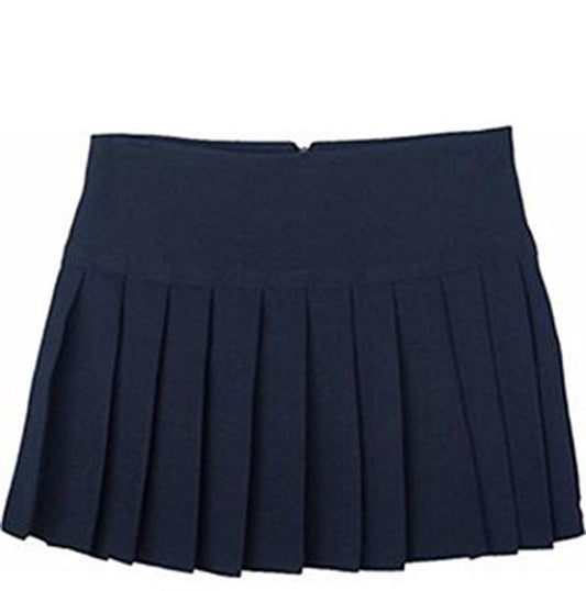 Navy Britney Pleated Skirt