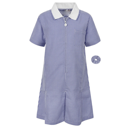 Summer Gingham School Dress