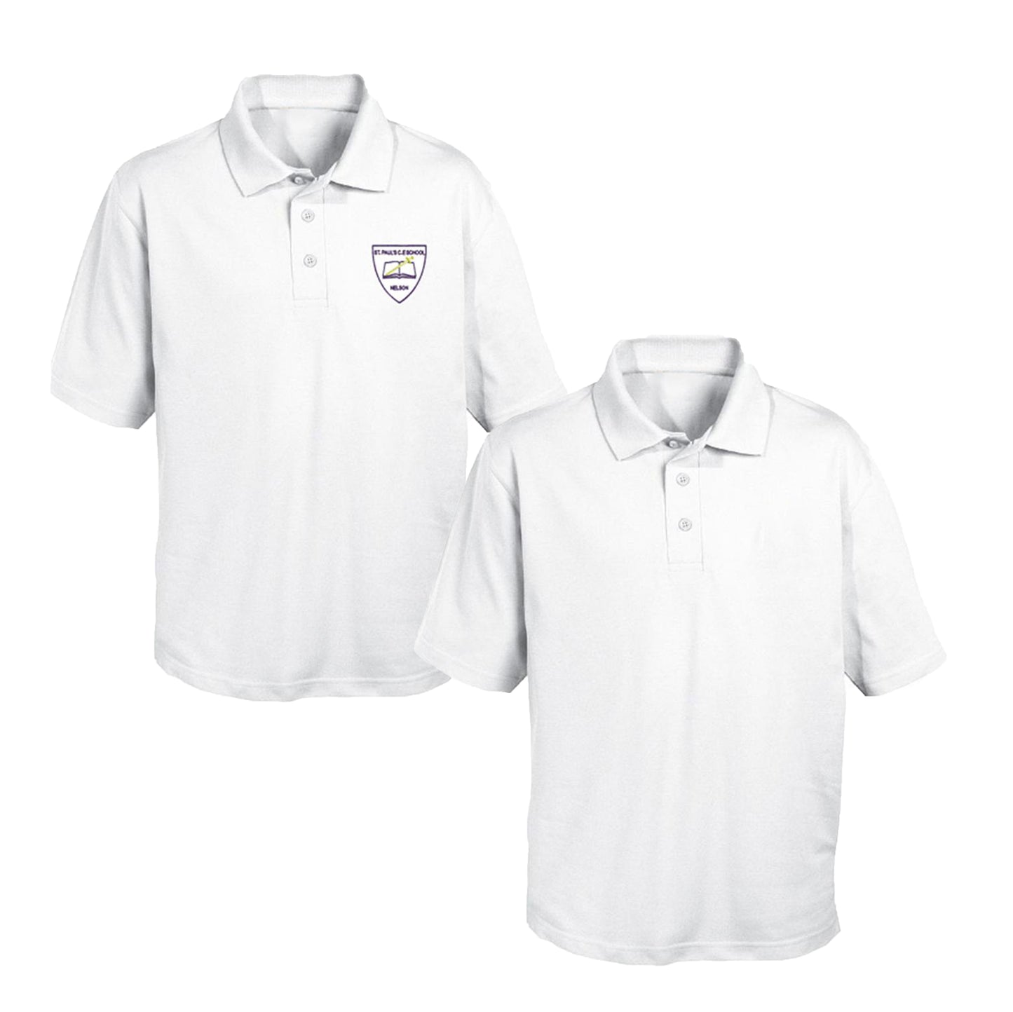 St Paul’s Plain & Logo Polo Shirt