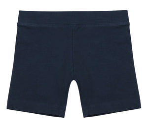 Modesty / P.E. Cotton Shorts Lycra Gym Black & Navy Blue