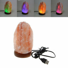 Himalayan Natural USB LED Colour Changing Night Light Salt Lamp Mother's Day Gift