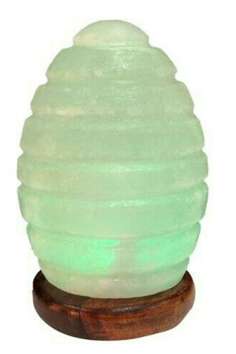 Himalayan Beehive Salt Lamp USB LED Colour Changing Crystal Healing Ionizing Mother's Day Gift