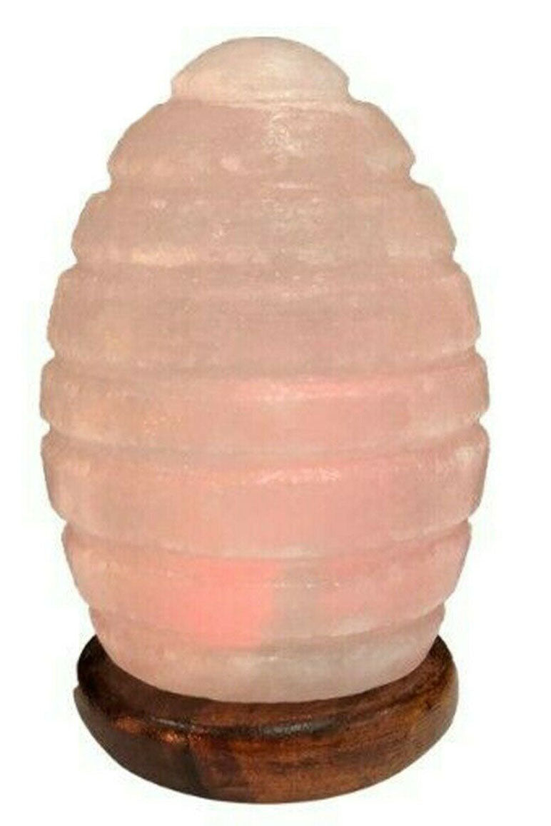 Himalayan Beehive Salt Lamp USB LED Colour Changing Crystal Healing Ionizing Mother's Day Gift