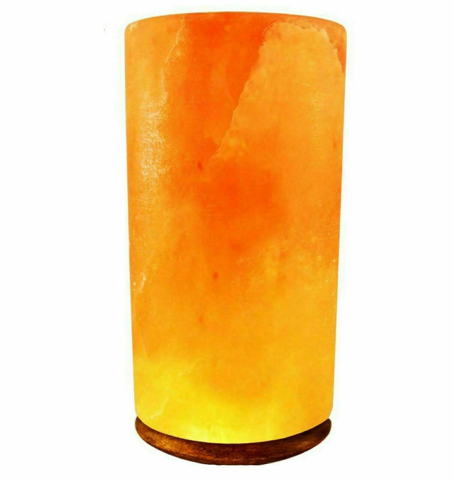 Natural Himalayan Salt Lamp Cylinder Crystal Salt Light Lamp Mother's Day Gift