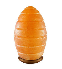 Himalayan Beehive Shape Crystal Salt Lamp UK Switch Cable +2 FREE Bulbs Mother's Day Gift